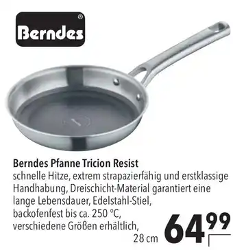 CITTI Markt Berndes Pfanne Tricion Resist Angebot