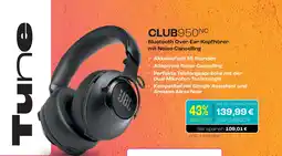 CITTI Markt JBL CLUB950NC Bluetooth Over-Ear-Kopfhörer mit Noise-Cancelling Angebot