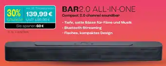 CITTI Markt JBL BAR2.0 ALL-IN-ONE Compact 2.0 channel soundbar Angebot