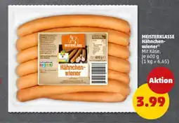 PENNY MEISTERKLASSE Hähnchen- wiener Angebot