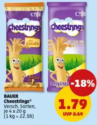 PENNY BAUER Cheestrings Angebot