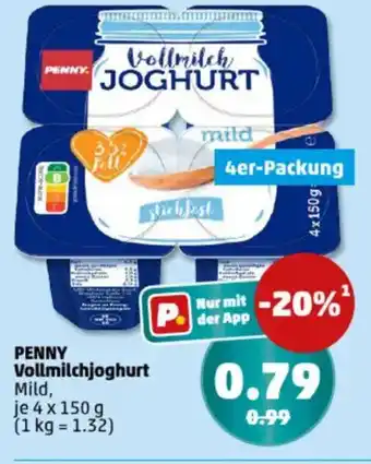 PENNY PENNY Vollmilchjoghurt Angebot