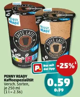 PENNY PENNY READY Kaffeespezialität Angebot