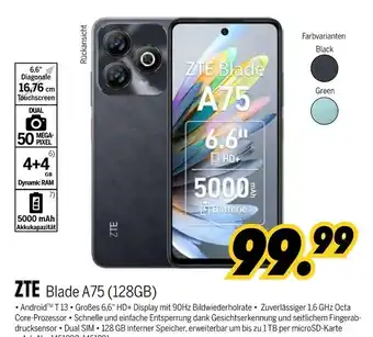 MEDIMAX Zte blade a75 (128gb) Angebot