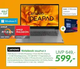 EP Lenovo notebook ideapad 3 Angebot