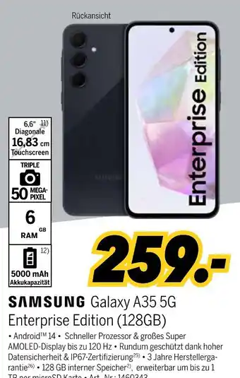 MEDIMAX Samsung galaxy a35 5g enterprise edition (128gb) Angebot