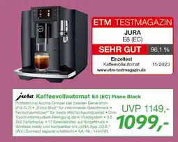 EP Jura kaffeevollautomat e8 (ec) piano black Angebot