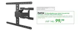 EP Hama tv-wandhalterung 220851 fullmotion ultraslim Angebot