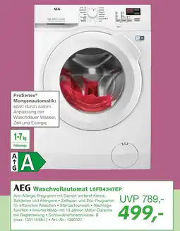 EP Aeg waschvollautomat l6fb4347ep Angebot