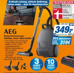 Expert Aeg bodenstaubsauger animal 8000 ab81a2dg Angebot