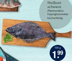 V Markt Heilbutt schwarz Angebot