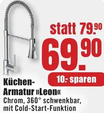 B1 Discount Baumarkt Küchen Armatur Leon Angebot