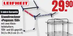 B1 Discount Baumarkt LEIFHEIT Standtrockner Pegasus 150 Angebot