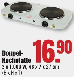 B1 Discount Baumarkt Doppel Kochplatte Angebot