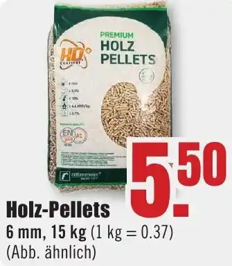 B1 Discount Baumarkt Holz-Pellets Angebot