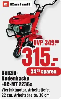 B1 Discount Baumarkt Einhell Benzin Bodenhacke GC-MT 2236 Angebot