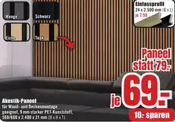 B1 Discount Baumarkt Akustik-Paneel Angebot