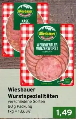 CAP Markt Wiesbauer Wurstspezialitäten Angebot