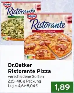 CAP Markt Dr.Oetker Ristorante Pizza Angebot