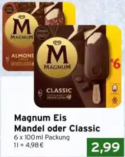 CAP Markt Magnum Eis Mandel oder Classic Angebot