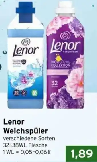 CAP Markt Lenor Weichspüler Angebot