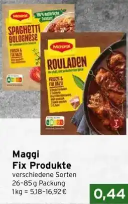 CAP Markt Maggi Fix Produkte Angebot