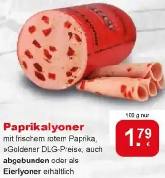 CAP Markt Paprikalyoner Angebot