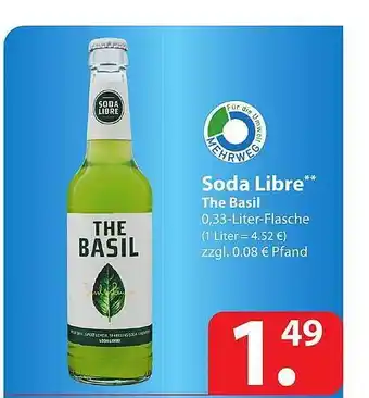 Famila Nord Ost Soda Libre 0,33L Angebot