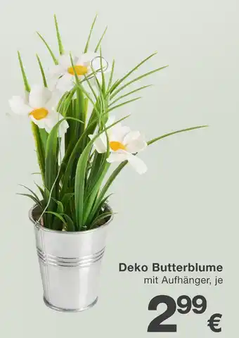 KiK Deko butterblume Angebot