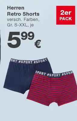 KiK Herren retro shorts Angebot