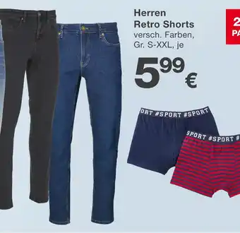 KiK Herren retro shorts Angebot