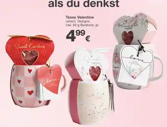 KiK Tasse valentine Angebot