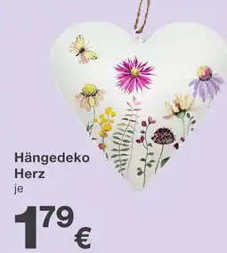 KiK Hängedeko herz Angebot