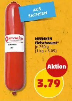 PENNY MEEMKEN Fleischwurst Angebot