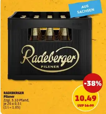 PENNY RADEBERGER Pilsner Angebot