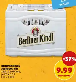 PENNY BERLINER KINDL Jubiläums Pils Angebot