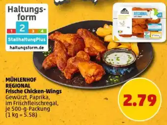 PENNY MÜHLENHOF REGIONAL Frische Chicken-Wings Angebot