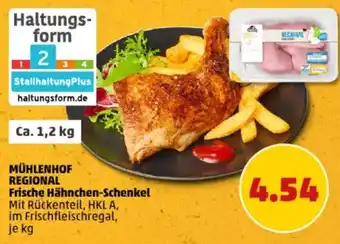 PENNY MÜHLENHOF REGIONAL Frische Hähnchen-Schenkel Angebot