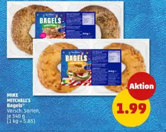 PENNY MIKE MITCHELL'S Bagels Angebot