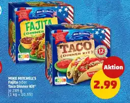 PENNY MIKE MITCHELL'S Fajita oder Taco Dinner Kit Angebot