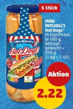 PENNY MIKE MITCHELL'S Hot Dogs Angebot