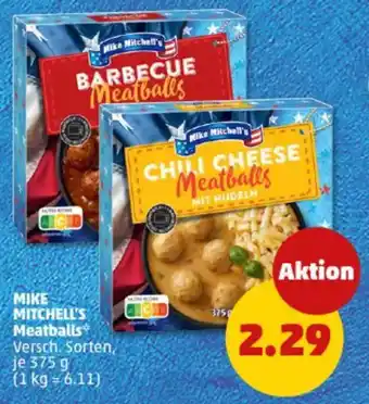 PENNY MIKE MITCHELL'S Meatballs Angebot