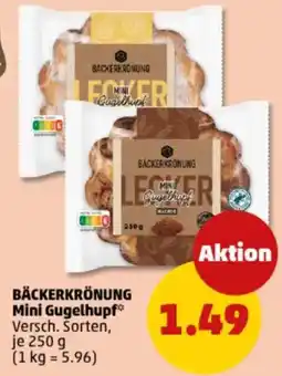 PENNY BÄCKERKRÖNUNG Mini Gugelhupf Angebot