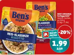 PENNY BEN'S ORIGINAL Fertiggericht Angebot