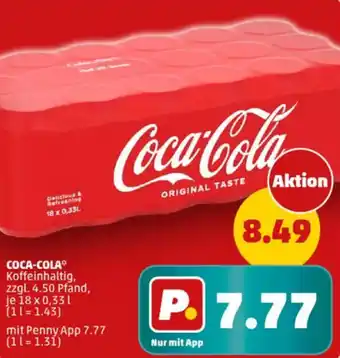 PENNY Coca-cola Angebot