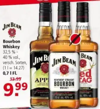 Multi Markt Jim Beam Bourbon Whiskey 0,7L Angebot