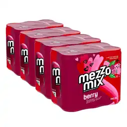 Netto Marken-Discount Mezzo Mix Berry Love 0,33 Liter Dose, 24er Pack Angebot