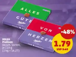 PENNY MILKA Pralinen Angebot