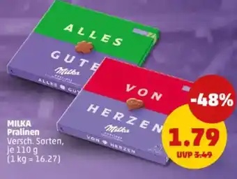 PENNY MILKA Pralinen Angebot