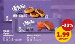 PENNY MILKA Mini Stars oder Choco Wafer Angebot